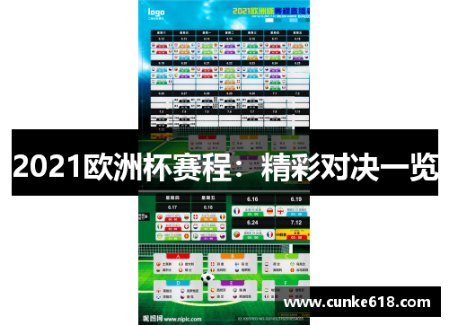 2021欧洲杯赛程：精彩对决一览